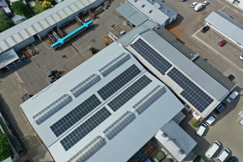 Instalace fotovoltaické elektrárny - INGTOP METAL, s.r.o.