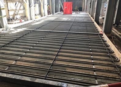 Výroba a montáž ventilačního systému float-pece